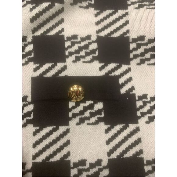 Philosophy Houndstooth Cardigan Sweater - Picture 10 of 11